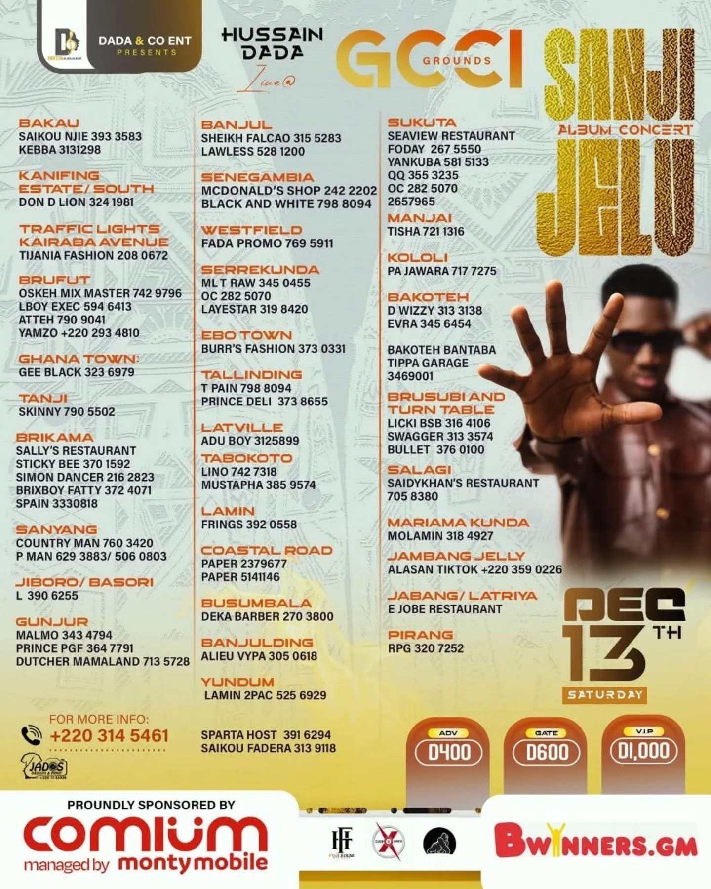 Sanji Album Concert Jelu – Hussain Dada